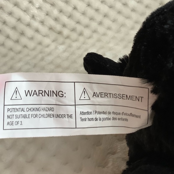 Soft Plush Black Gorilla holding Red Heart Pillow Valentines Stuffed Animal Toy - Picture 13 of 13